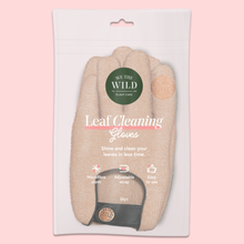 Load image into Gallery viewer, Microfiber Leaf Cleaning Gloves - Pink