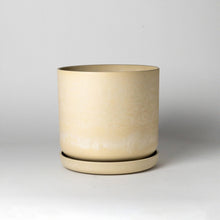 Load image into Gallery viewer, 9" Signature Stone Planter & Saucer | Earth Tones: Arctic Stone