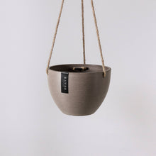Load image into Gallery viewer, 8" | 12" Signature Stone Hanging Planter Pot | 4 Colorways: Black / 8 inch