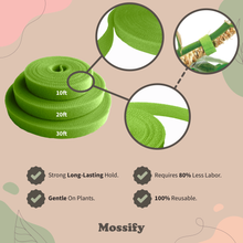 Load image into Gallery viewer, Reusable Plant Tape Pull Up & Support Indoor & Outdoor Plant: 30 Feet