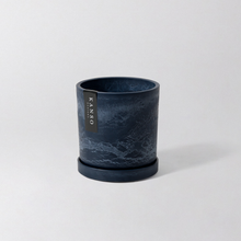 Load image into Gallery viewer, 7" & 4" Signature Planters & Saucer | Earth Tones: White Stone / 7" & 4" | Two Set Combo