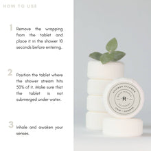 Load image into Gallery viewer, Shower Steamers | Bamboo + Mint | 6 Tablets | Gift Set