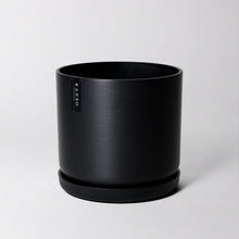 Load image into Gallery viewer, 9" Signature Stone Planter & Saucer | Earth Tones: Beachwood