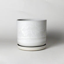 Load image into Gallery viewer, 9" Signature Stone Planter & Saucer | Earth Tones: Beachwood