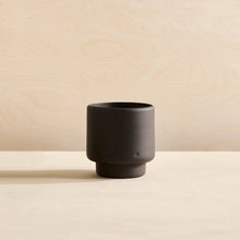 Load image into Gallery viewer, BOTANY porcelain plant pot LARGE: Graphite Black

