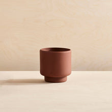 Load image into Gallery viewer, BOTANY porcelain plant pot LARGE: Concrete Grey

