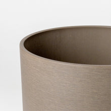 Load image into Gallery viewer, 9” Signature Stone Planter &amp; Saucer | Earth Tones: White Stone
