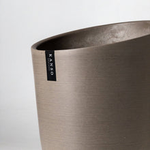 Load image into Gallery viewer, 11" Funnel Tall Planter Pot: Beachwood
