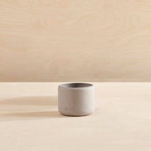 Load image into Gallery viewer, BOTANY porcelain Plant Pot SMALL: Concrete Grey
