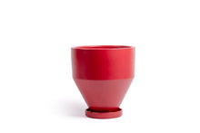 Load image into Gallery viewer, 4.5&quot; Holiday Jouet Pots w/Water Saucers White Sesame
