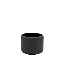 Load image into Gallery viewer, BOTANY porcelain Plant Pot SMALL: Concrete Grey
