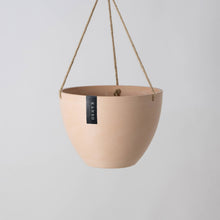 Load image into Gallery viewer, 8" | 12" Signature Stone Hanging Planter Pot | 4 Colorways: Black / 8 inch

