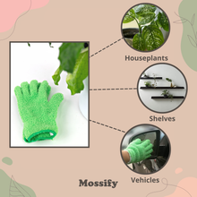 Load image into Gallery viewer, 2 Microfiber Gloves - Leaf-Shining Gloves: Blue
