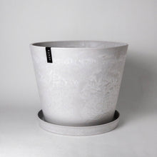 Load image into Gallery viewer, Tapered Signature Planter Pot Black
