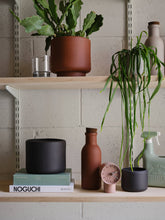 Load image into Gallery viewer, BOTANY porcelain Plant Pot SMALL: Graphite Black
