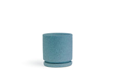 Load image into Gallery viewer, 4.5&quot; Limited Release Cylinder Pots with Water Saucers: Textured Forest
