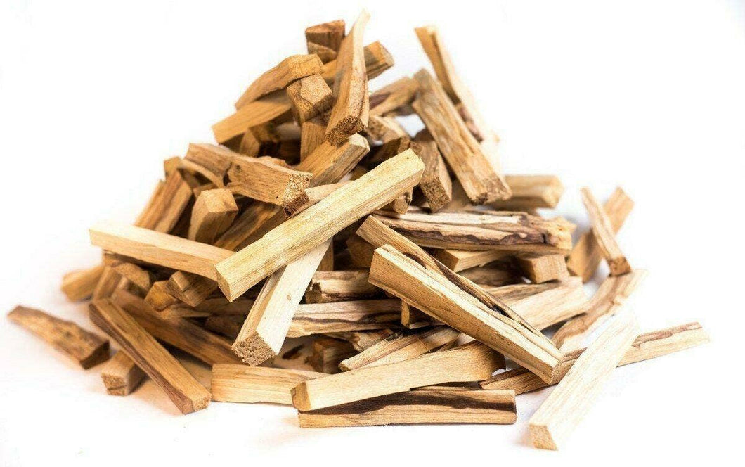 Love & Lust PALO SANTO WOOD | 1 POUND BAG |  5-6 INCH HOLY WOOD INCENSE STICKS Made in Peru