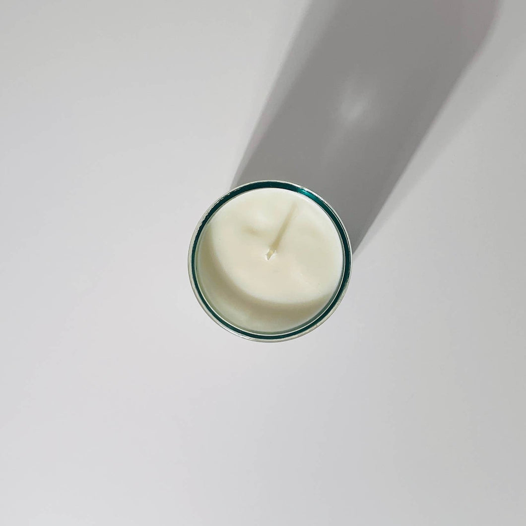 Soy Candle in Eco Friendly Spanish Recycled Reusable Glass: Satori